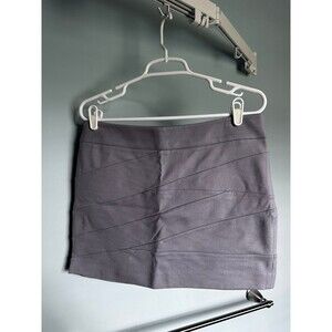 EXPRESS mini skirt- grey-size 6